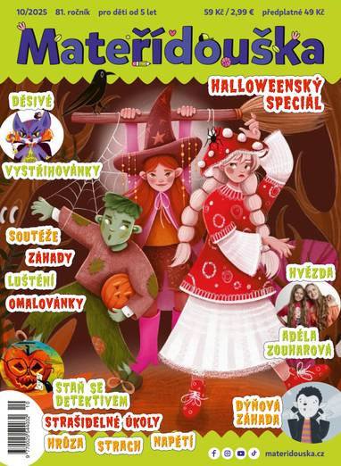 Časopis Mateřídouška - 10/2025 - CZECH NEWS CENTER a. s.