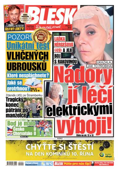 BLESK - 10.10.2025 - CZECH NEWS CENTER a. s.