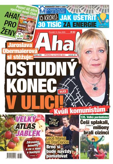Aha! - 13.10.2025 - CZECH NEWS CENTER a. s.