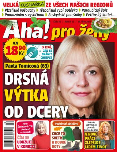 Časopis Aha! pro ženy - 42/2025 - CZECH NEWS CENTER a. s.