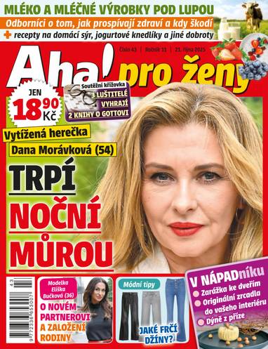 Časopis Aha! pro ženy - 43/2025 - CZECH NEWS CENTER a. s.