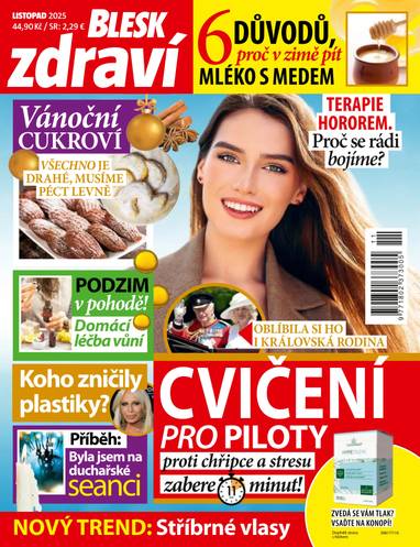 Časopis BLESK zdraví - 11/2025 - CZECH NEWS CENTER a. s.