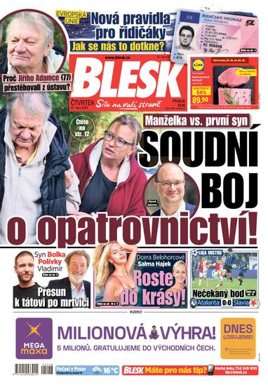 BLESK - 23.10.2025 - CZECH NEWS CENTER a. s.