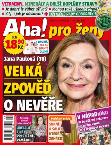 Časopis Aha! pro ženy - 44/2025 - CZECH NEWS CENTER a. s.