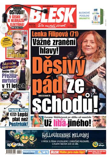 BLESK - 31.10.2025 - CZECH NEWS CENTER a. s.