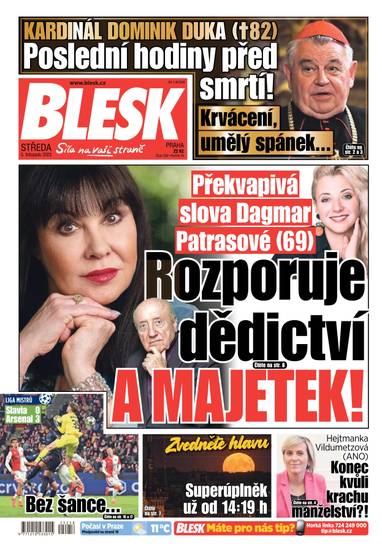 BLESK - 5.11.2025 - CZECH NEWS CENTER a. s.