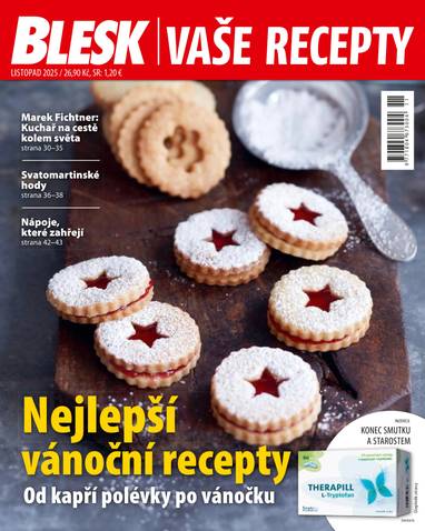 Časopis BLESK VAŠE RECEPTY - 11/2025 - CZECH NEWS CENTER a. s.