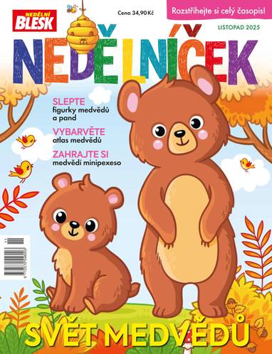 Časopis NEDĚLNÍČEK - 11/2025 - CZECH NEWS CENTER a. s.