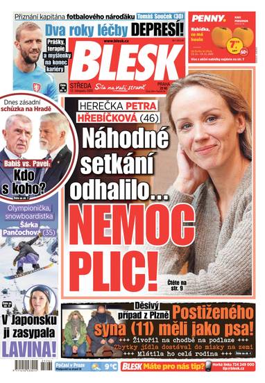 BLESK - 12.11.2025 - CZECH NEWS CENTER a. s.