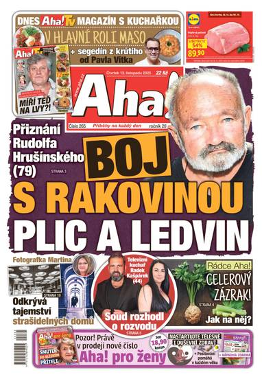 Aha! - 13.11.2025 - CZECH NEWS CENTER a. s.