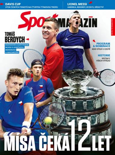 Časopis SPORT Magazín - 46/2025 - CZECH NEWS CENTER a. s.