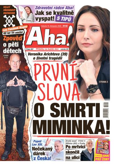 Aha! - 15.11.2025 - CZECH NEWS CENTER a. s.