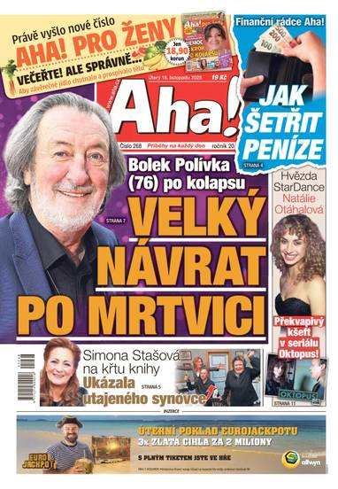 Aha! - 18.11.2025 - CZECH NEWS CENTER a. s.