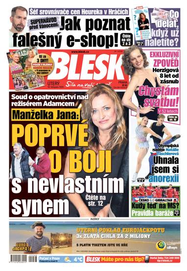 BLESK - 18.11.2025 - CZECH NEWS CENTER a. s.