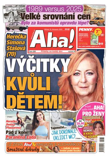 Aha! - 19.11.2025 - CZECH NEWS CENTER a. s.