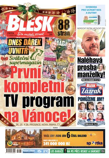 BLESK - 21.11.2025 - CZECH NEWS CENTER a. s.