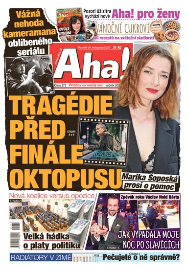 Aha! - 24.11.2025 - CZECH NEWS CENTER a. s.