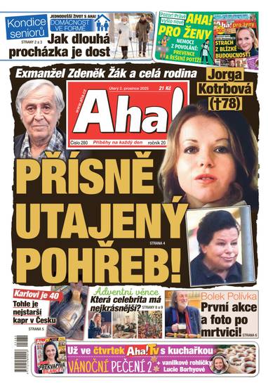 Aha! - 2.12.2025 - CZECH NEWS CENTER a. s.