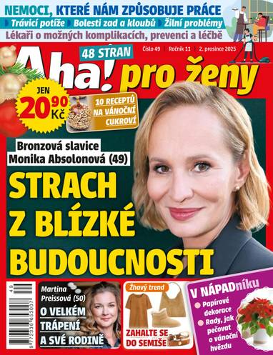 Časopis Aha! pro ženy - 49/2025 - CZECH NEWS CENTER a. s.