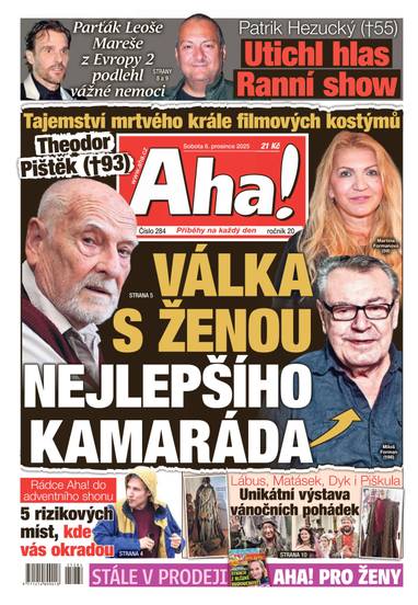 Aha! - 6.12.2025 - CZECH NEWS CENTER a. s.