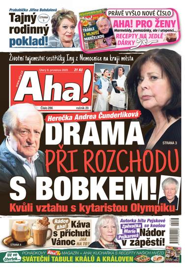 Aha! - 9.12.2025 - CZECH NEWS CENTER a. s.