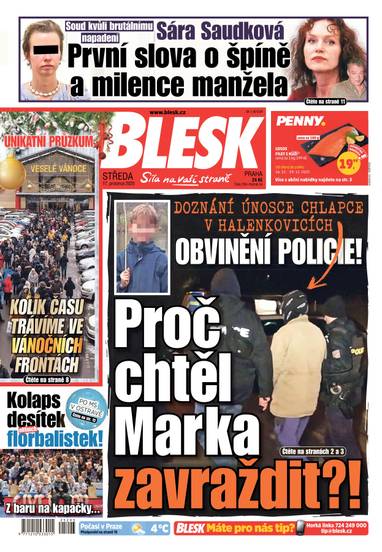 BLESK - 17.12.2025 - CZECH NEWS CENTER a. s.