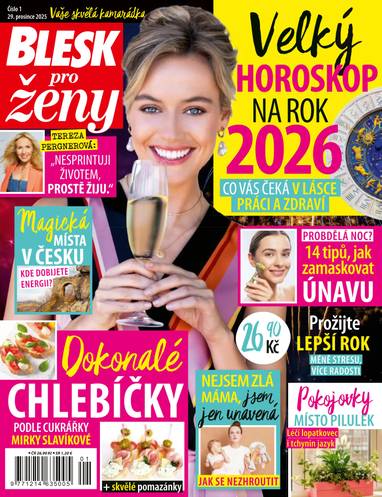Časopis BLESK pro ženy - 01/2026 - CZECH NEWS CENTER a. s.