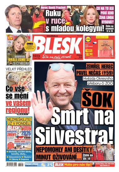 BLESK - 2.1.2026 - CZECH NEWS CENTER a. s.