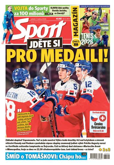 Sport - 2.1.2026 - CZECH NEWS CENTER a. s.