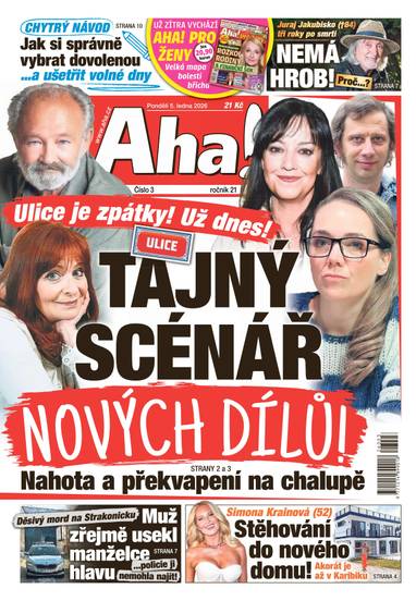 Aha! - 5.1.2026 - CZECH NEWS CENTER a. s.