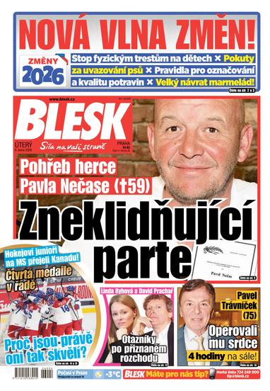 BLESK - 6.1.2026 - CZECH NEWS CENTER a. s.