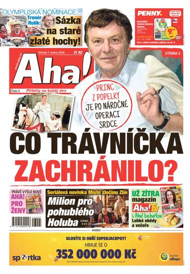Aha! - 7.1.2026 - CZECH NEWS CENTER a. s.