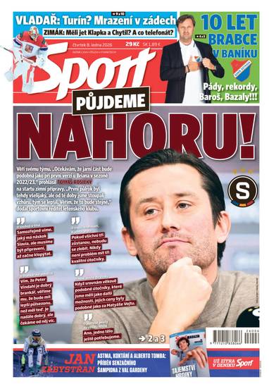 Sport - 8.1.2026 - CZECH NEWS CENTER a. s.