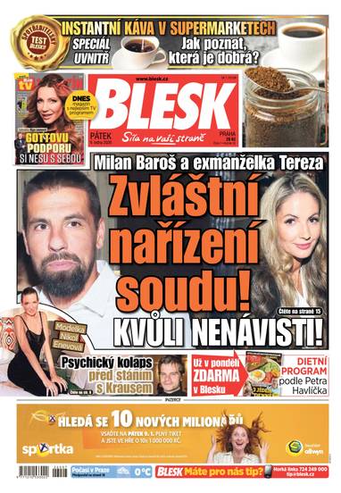 BLESK - 9.1.2026 - CZECH NEWS CENTER a. s.