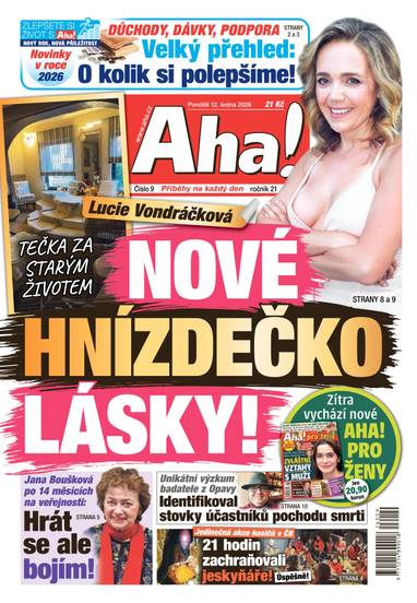 Aha! - 12.1.2026 - CZECH NEWS CENTER a. s.
