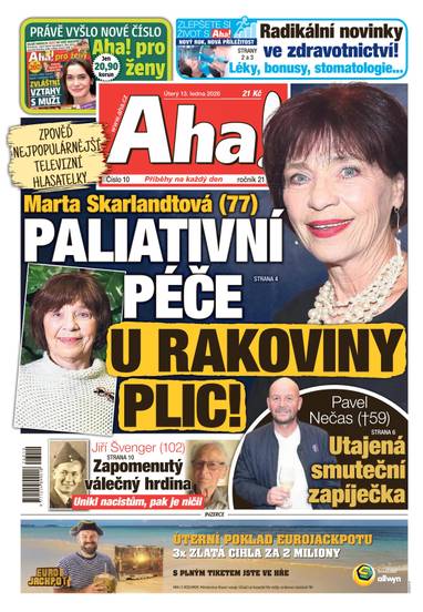 Aha! - 13.1.2026 - CZECH NEWS CENTER a. s.