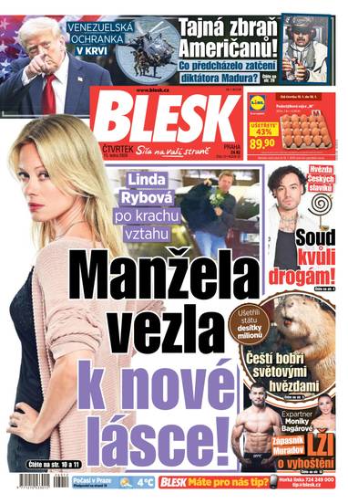 BLESK - 15.1.2026 - CZECH NEWS CENTER a. s.