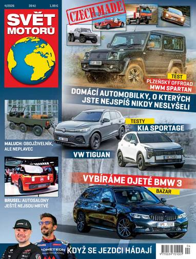 Časopis SVĚT MOTORŮ - 4/2026 - CZECH NEWS CENTER a. s.