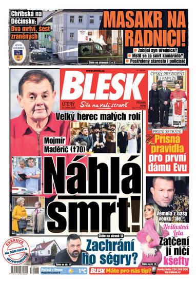BLESK - 20.1.2026 - CZECH NEWS CENTER a. s.