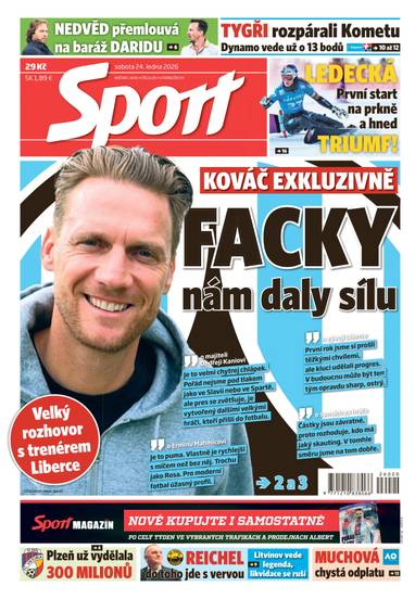 Sport - 24.1.2026 - CZECH NEWS CENTER a. s.
