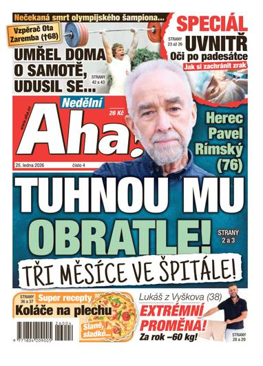 Nedělní Aha! - 4/2026 - CZECH NEWS CENTER a. s.