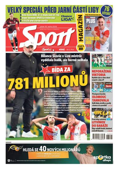 Sport - 30.1.2026 - CZECH NEWS CENTER a. s.
