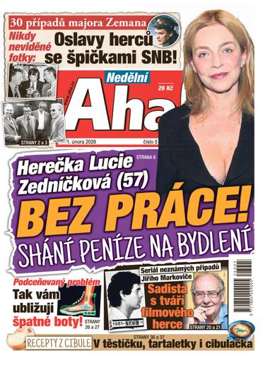 Nedělní Aha! - 5/2026 - CZECH NEWS CENTER a. s.