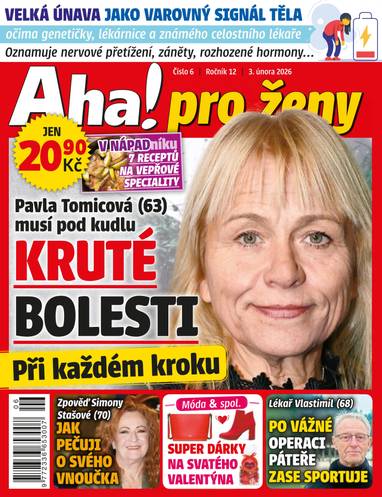 Časopis Aha! pro ženy - 6/2026 - CZECH NEWS CENTER a. s.