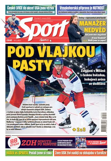 Sport - 5.2.2026 - CZECH NEWS CENTER a. s.