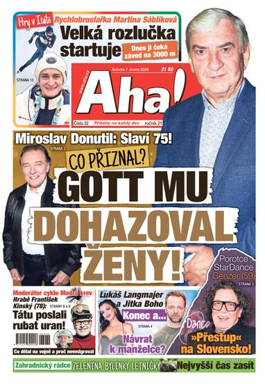 Aha! - 7.2.2026 - CZECH NEWS CENTER a. s.