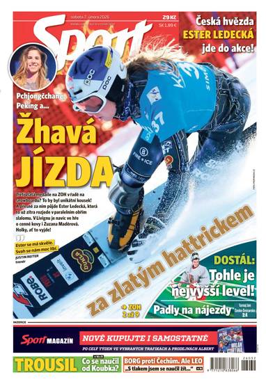 Sport - 7.2.2026 - CZECH NEWS CENTER a. s.