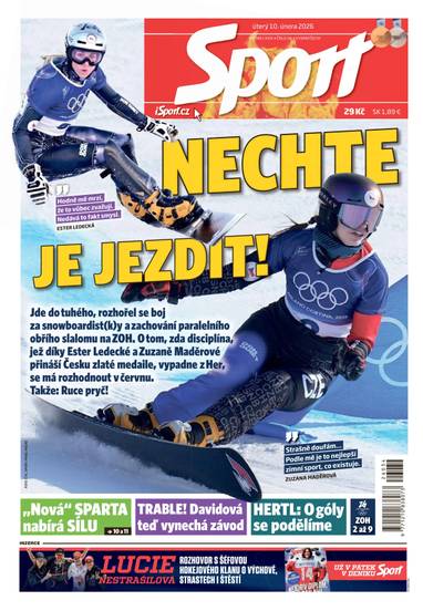Sport - 10.2.2026 - CZECH NEWS CENTER a. s.
