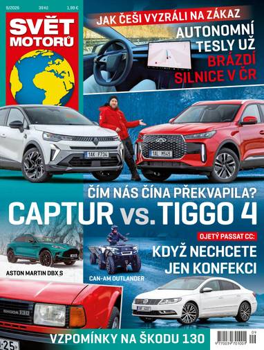 Časopis SVĚT MOTORŮ - 9/2026 - CZECH NEWS CENTER a. s.