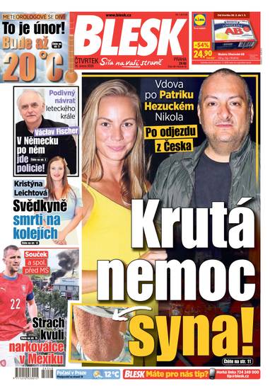 BLESK - 26.2.2026 - CZECH NEWS CENTER a. s.